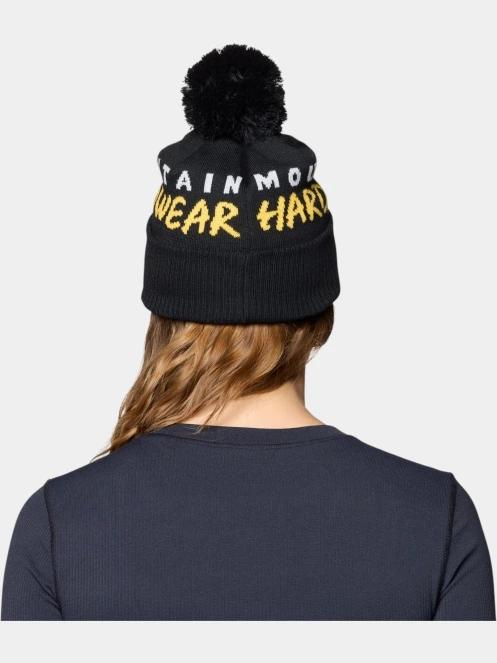 caciula cu mot Mountain Hardwear ApresPro Beanie negru 8