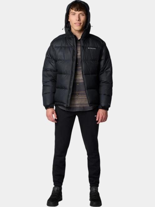 jacheta de iarna pt. barbati Columbia Pike Lake II Hooded Jacket negru 5