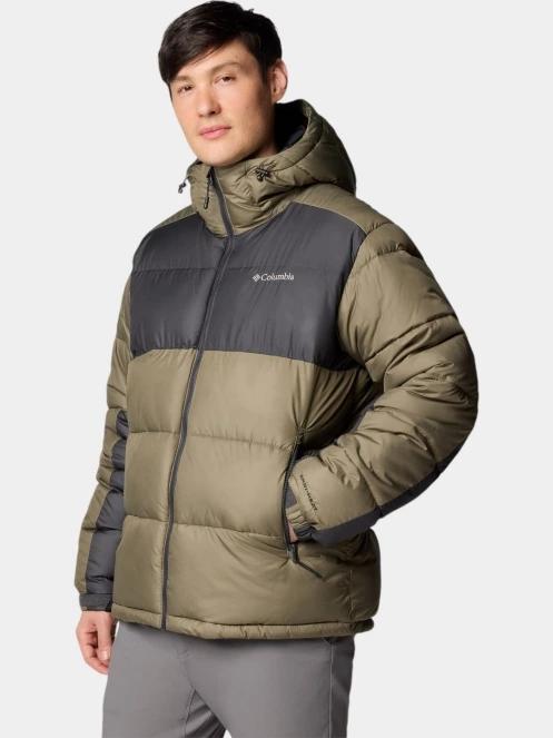 jacheta de iarna pt. barbati Columbia Pike Lake II Hooded Jacket verde 3