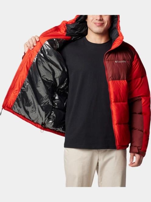 jacheta de iarna pt. barbati Columbia Pike Lake II Hooded Jacket rosu 6