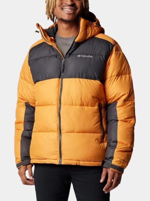 jacheta de iarna pt. barbati Columbia Pike Lake II Hooded Jacket galben 2