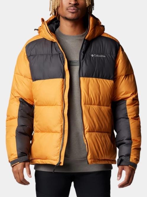 jacheta de iarna pt. barbati Columbia Pike Lake II Hooded Jacket galben 5