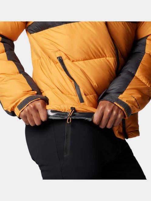 jacheta de iarna pt. barbati Columbia Pike Lake II Hooded Jacket galben 7