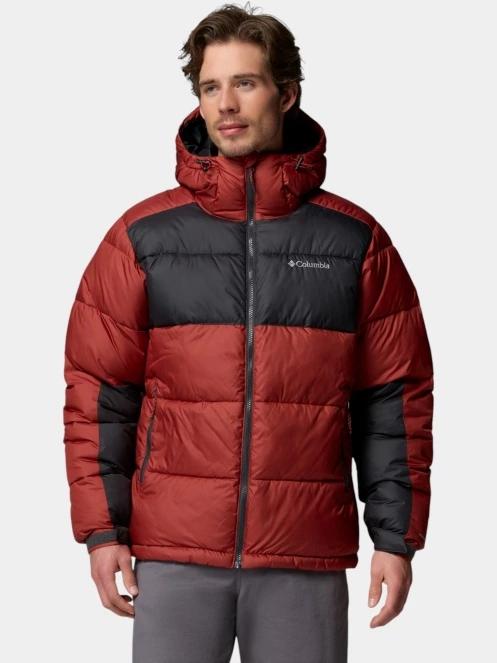 jacheta de iarna pt. barbati Columbia Pike Lake II Hooded Jacket bordo 2