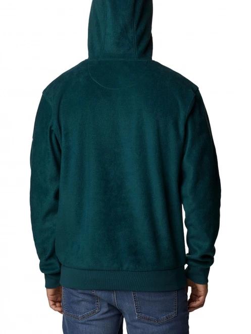 pulover cu gluga pt. barbati Columbia Steens Mountain Hoodie verde 4