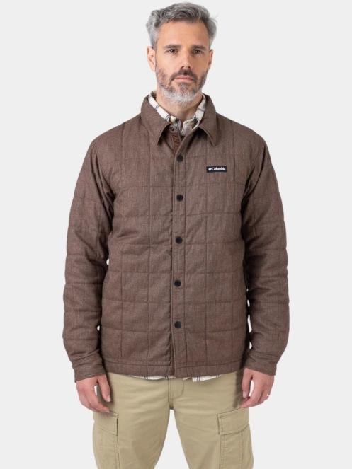 jacheta de primavara pt. barbati Columbia Landroamer Quilted Shirt Jacket maro 10