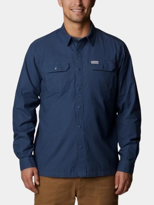 camasa cu maneci lungi pt. barbati Columbia Landroamer Lined Shirt albastru 2