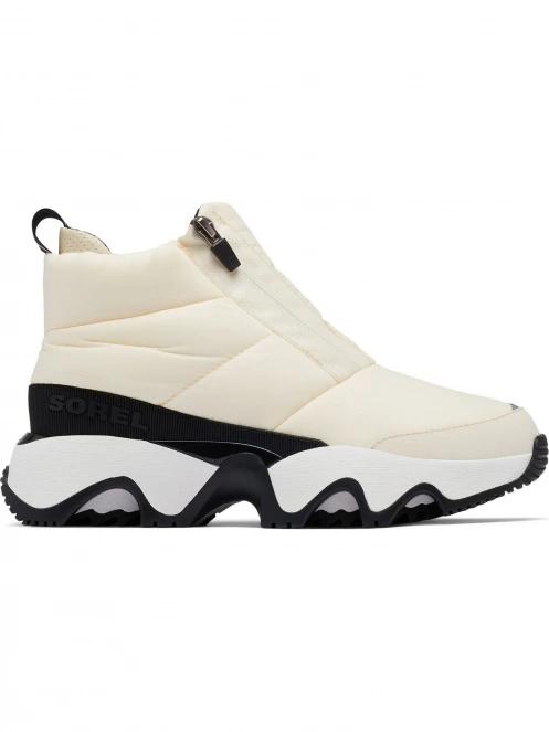 cizme de zapada pt. femei Sorel Kinetic Impact Puffy Zip WP alb 5