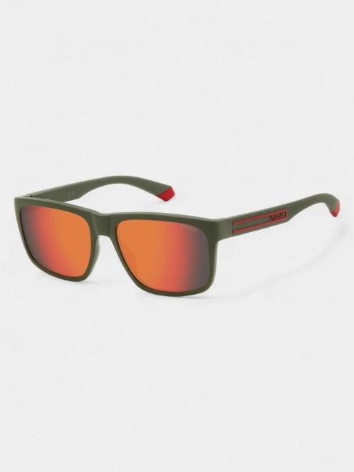 ochelari de soare polarizati pt. barbati Polaroid PLD 2149/S oliv 2