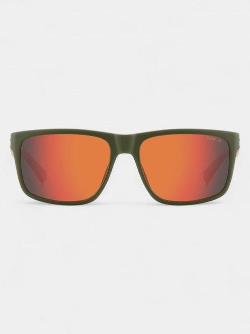 ochelari de soare polarizati pt. barbati Polaroid PLD 2149/S oliv 4