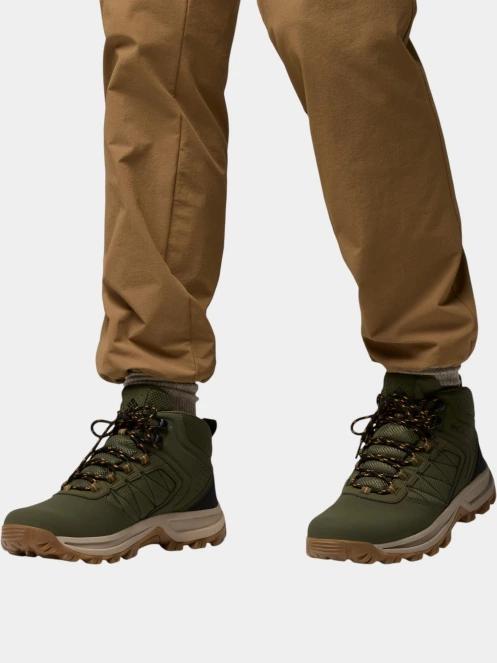 bocanci de drumetie pt. barbati Columbia Transverse Hike Waterproof verde 11