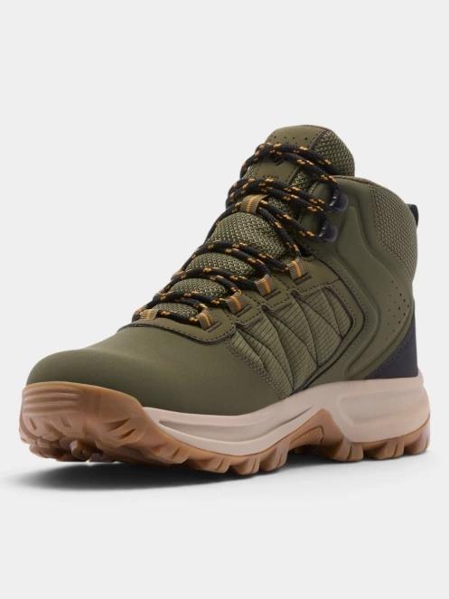 bocanci de drumetie pt. barbati Columbia Transverse Hike Waterproof verde 5