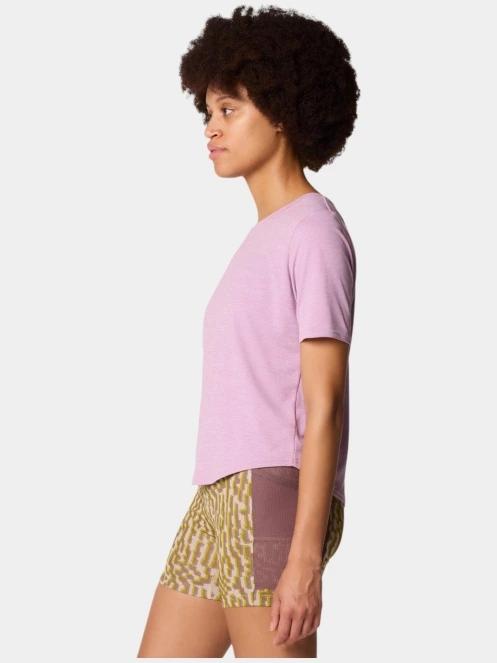 tricou pentru sport, cu maneci scurte pt. femei Mountain Hardwear Sunblocker Short Sleeve violet 3