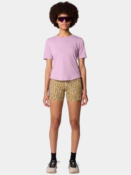 tricou pentru sport, cu maneci scurte pt. femei Mountain Hardwear Sunblocker Short Sleeve violet 5