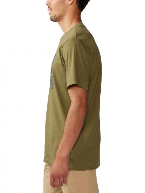 tricou cu maneci scurte pt. barbati Mountain Hardwear Desert Check Short Sleeve verde 3