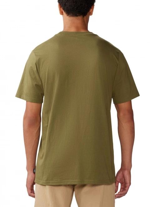 tricou cu maneci scurte pt. barbati Mountain Hardwear Desert Check Short Sleeve verde 4