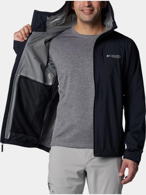 haine de ploaie pt. barbati Columbia Ampli-Dry II Shell negru 5