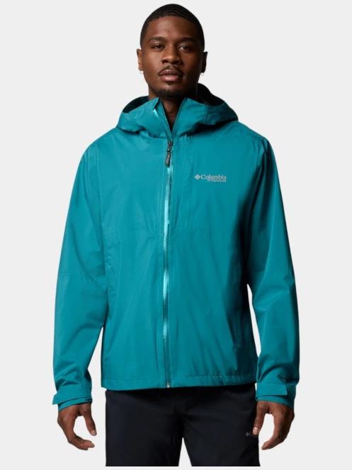 haine de ploaie pt. barbati Columbia Ampli-Dry II Shell verde 2