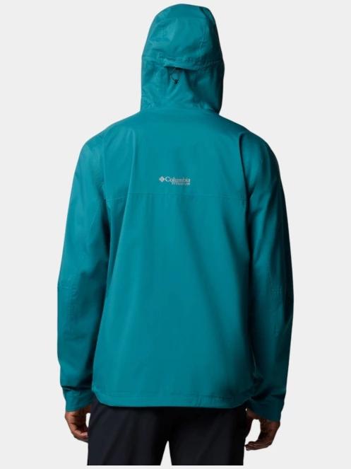 haine de ploaie pt. barbati Columbia Ampli-Dry II Shell verde 4