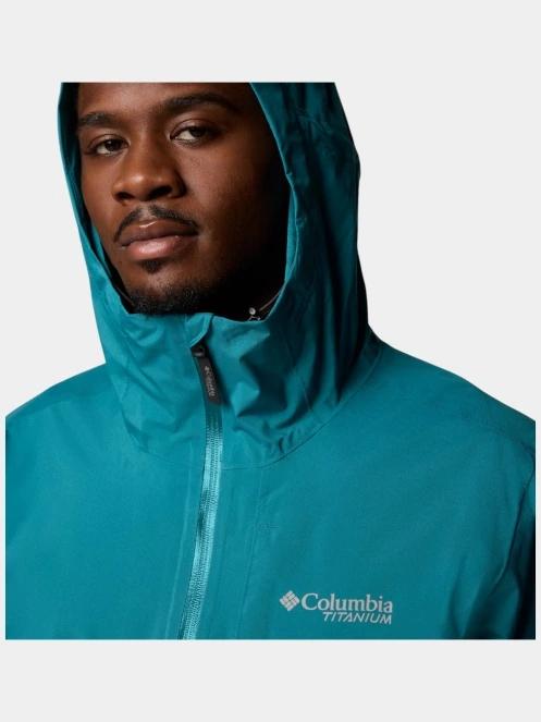 haine de ploaie pt. barbati Columbia Ampli-Dry II Shell verde 6