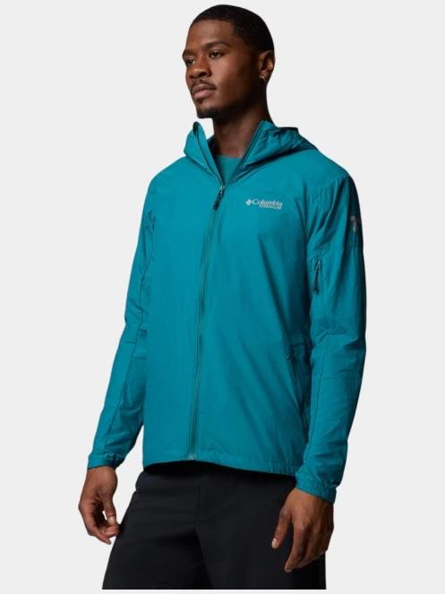 geaca de vant pt. barbati Columbia Loop Trail II Windbreaker verde 3