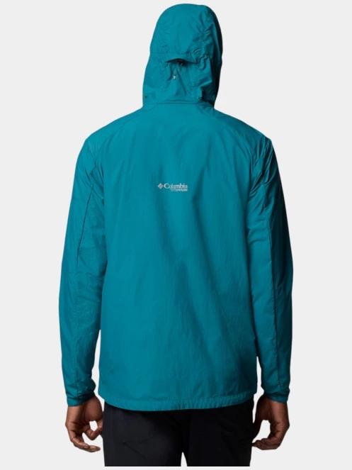 geaca de vant pt. barbati Columbia Loop Trail II Windbreaker verde 4