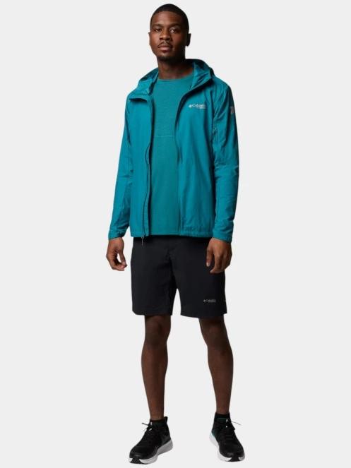 geaca de vant pt. barbati Columbia Loop Trail II Windbreaker verde 5