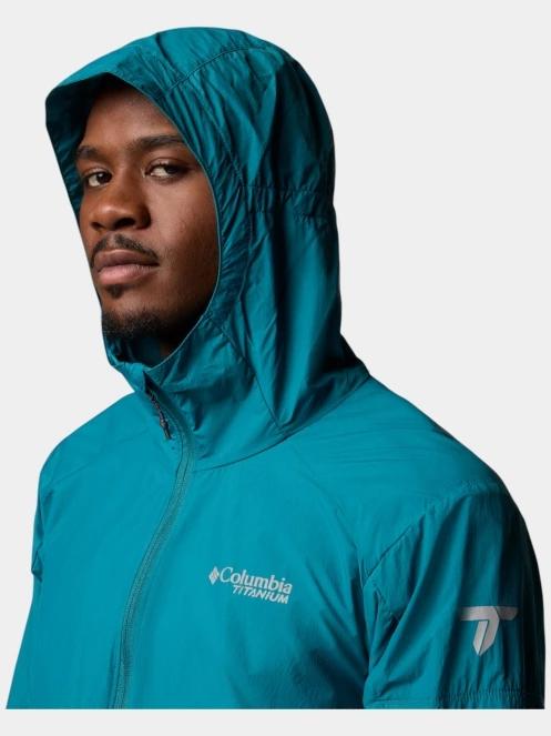 geaca de vant pt. barbati Columbia Loop Trail II Windbreaker verde 6