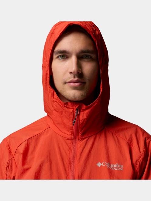 geaca de vant pt. barbati Columbia Loop Trail II Windbreaker rosu 10