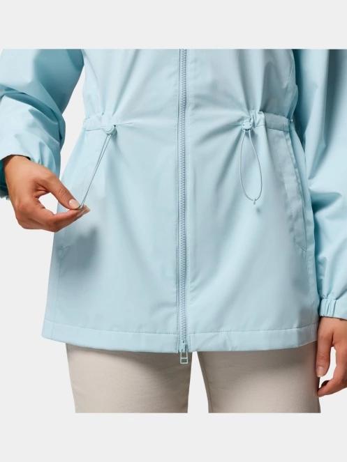 haine de ploaie pt. femei Columbia Blossom Park Rain Jacket albastru deschis 9
