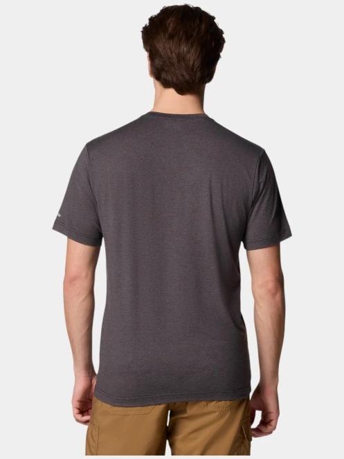 tricou pentru sport, cu maneci scurte pt. barbati Columbia Kwick Hike Graphic SS Tee negru 4