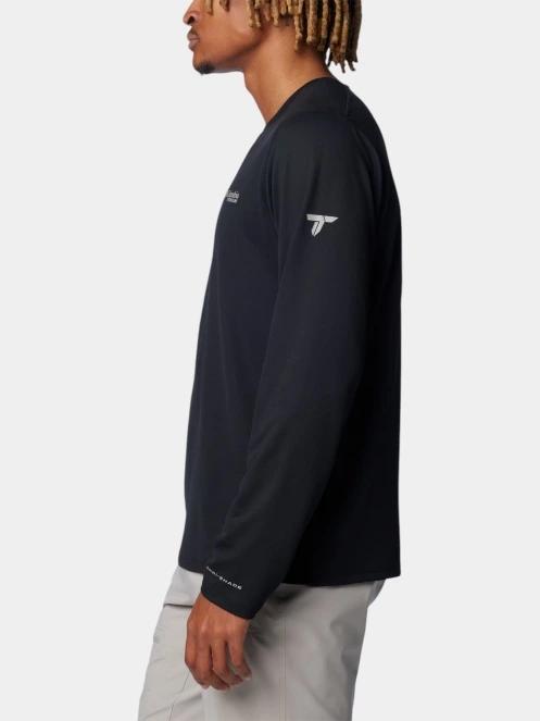 tricou cu maneci lungi, pentru sport pt. barbati Columbia Summit Valley LS Crew negru 3