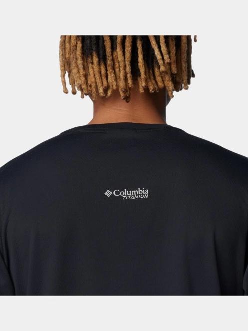 tricou cu maneci lungi, pentru sport pt. barbati Columbia Summit Valley LS Crew negru 6