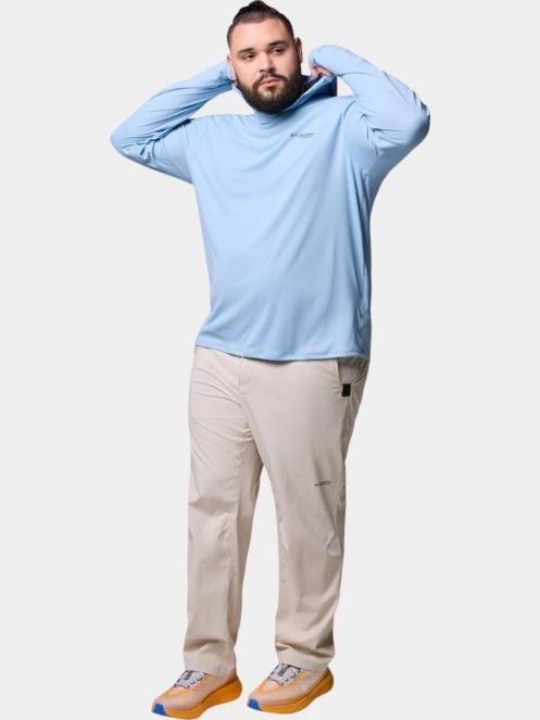 tricou cu maneci lungi, pentru sport pt. barbati Columbia Summit Valley Hoodie albastru 5