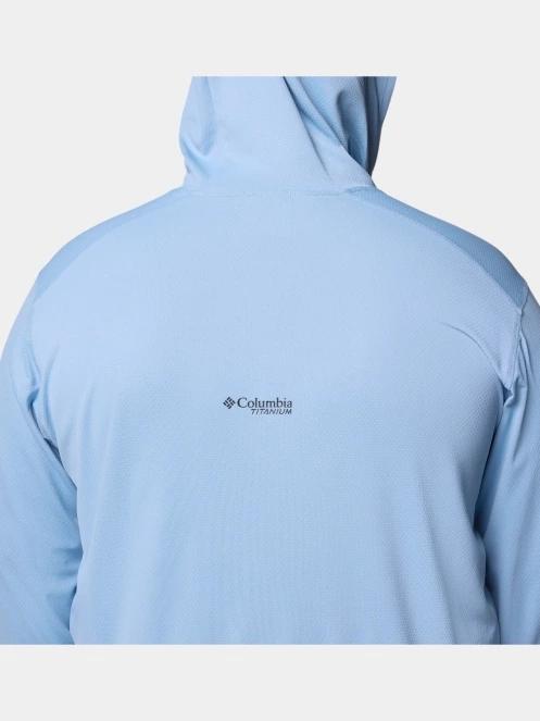 tricou cu maneci lungi, pentru sport pt. barbati Columbia Summit Valley Hoodie albastru 7