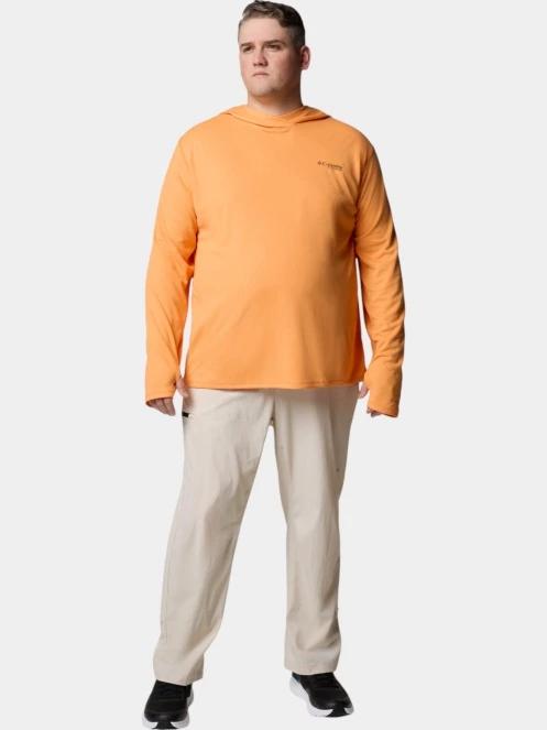 tricou cu maneci lungi, pentru sport pt. barbati Columbia Summit Valley Hoodie portocaliu 5