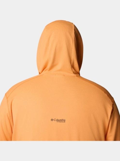 tricou cu maneci lungi, pentru sport pt. barbati Columbia Summit Valley Hoodie portocaliu 7