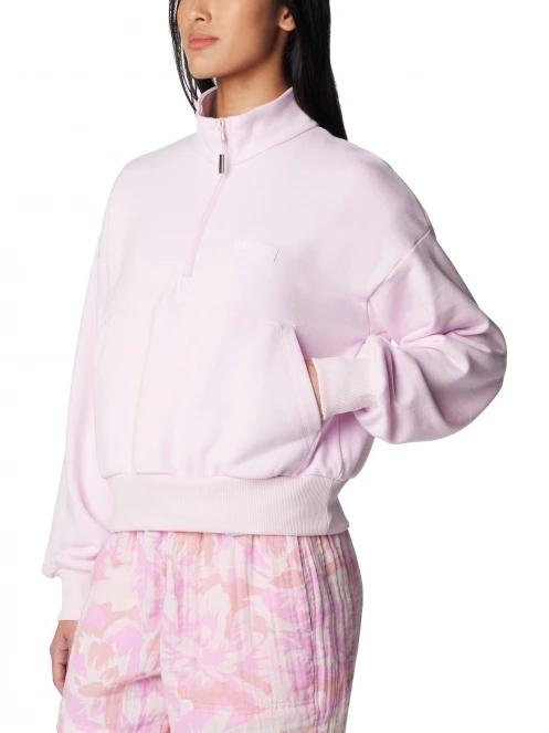 pulover pt. femei Columbia Marble Canyon French Terry Quarter Zip roz 5