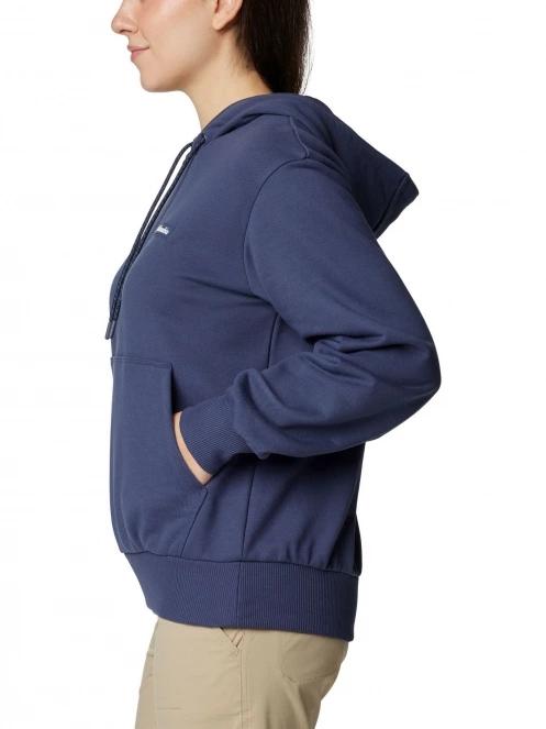 pulover cu gluga pt. femei Columbia Marble Canyon French Terry Hoodie albastru 3