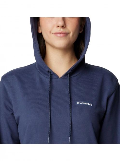 pulover cu gluga pt. femei Columbia Marble Canyon French Terry Hoodie albastru 6