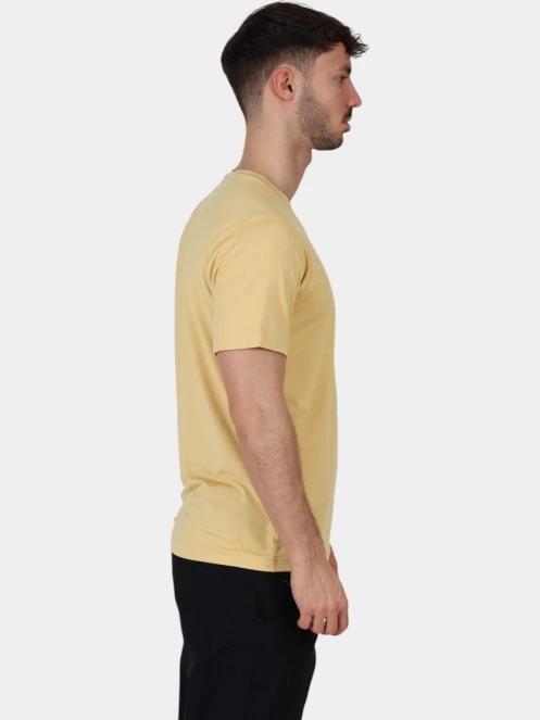 tricou pentru sport, cu maneci scurte pt. barbati Columbia Tech Trail Crew Neck II galben 5