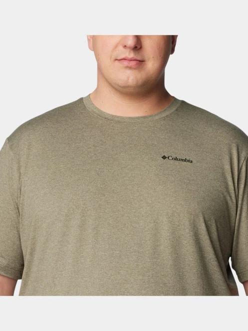 tricou pentru sport, cu maneci scurte pt. barbati Columbia Tech Trail Crew Neck II verde 6