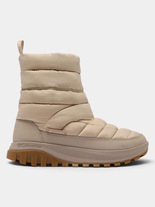 cizme de zapada pt. femei Columbia Snowtrot Mid nisip 4