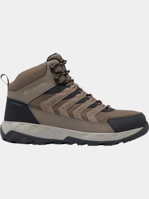 bocanci de drumetie pt. barbati Columbia Strata Trail Mid WP maro 4