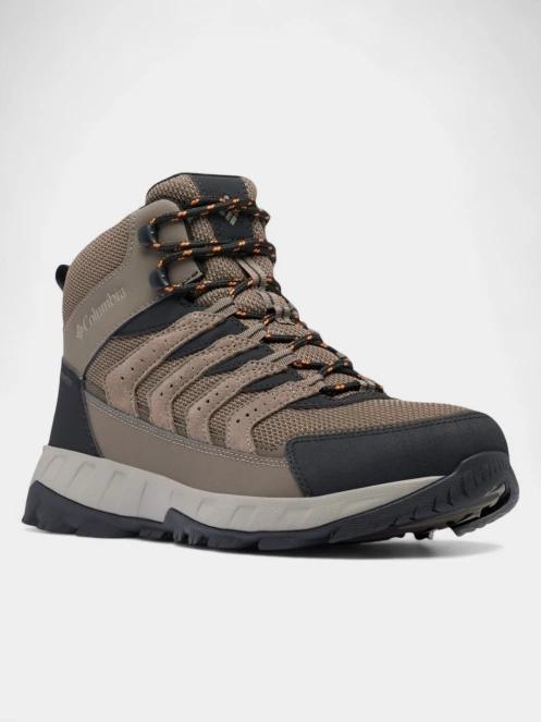 bocanci de drumetie pt. barbati Columbia Strata Trail Mid WP maro 2