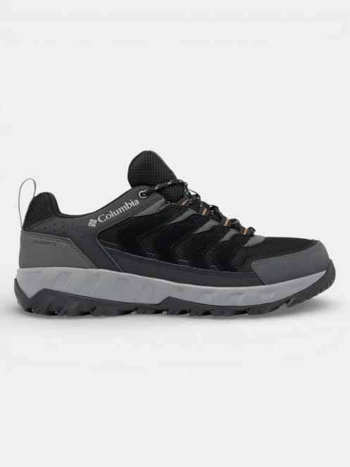 pantofi de drumetie impermeabili pt. barbati Columbia Strata Trail Low WP negru 3