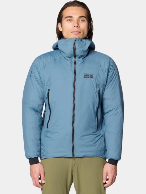 jacheta de puf pt. barbati Mountain Hardwear Storm Whisperer Insulated Jacket albastru deschis 2