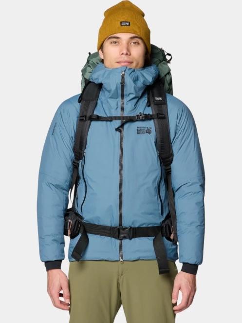 jacheta de puf pt. barbati Mountain Hardwear Storm Whisperer Insulated Jacket albastru deschis 8