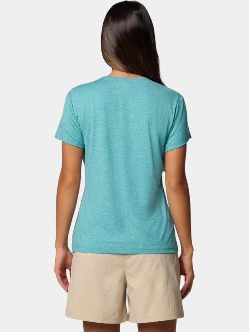 tricou cu maneci scurte pt. femei Columbia Sloan Ridge Graphic SS Tee verde 4