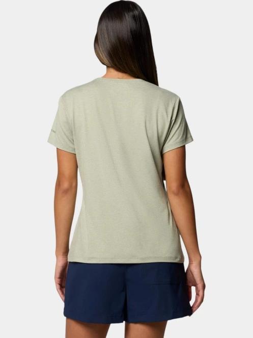 tricou cu maneci scurte pt. femei Columbia Sloan Ridge Graphic SS Tee verde 4